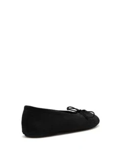 Alta Ballet Flat Black -StepAura Store ALTA BLACK STRETCH MICRO BACK