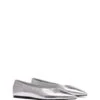 Clara Pointed Flat Silver