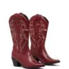 Clayton Cowboy Boot Cherry