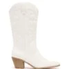 Clayton Cowboy Boot Ivory