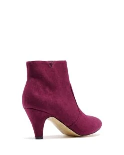 Court Raspberry *FINAL SALE* -StepAura Store COURT RASPBERRYIMITKIDSUEDE BACKANGLE