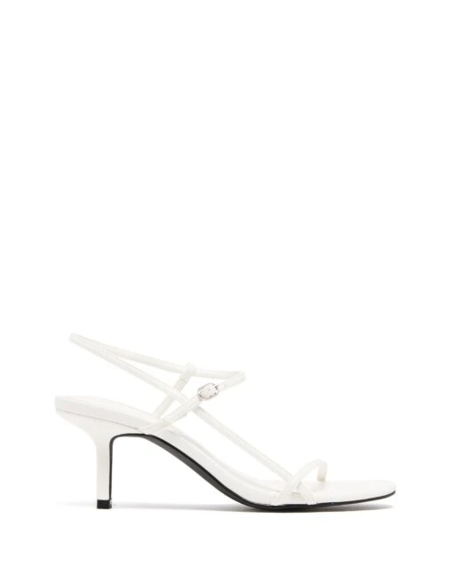 Easton Slingback Heel White