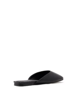Gabbi Ballet Flat Black Smooth 6 Gabbi Ballet Flat Black Smooth -StepAura Store GABBI BLACKSMOOTH PU BACK