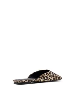 Gabbi Ballet Flat Leopard Satin -StepAura Store GABBI LEOPARDSATIN BACK