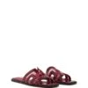 Gaze Flat Sandal Cherry Mesh