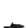Gianna Ballet Flat Black Smooth