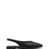 Graze Slingback Flat Black