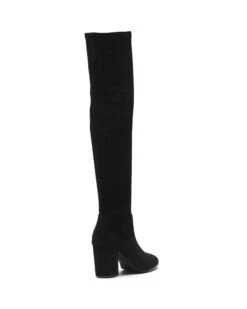 Hanover Black Faux Suede *FINAL SALE* 7 Hanover Black Faux Suede *FINAL SALE* -StepAura Store HANOVER BLACK BACK scaled 1