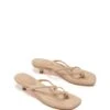 Haydn Thong Heel Cashew Microsuede