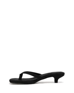 Heatwave Thong Heel Black Microsuede -StepAura Store HEATWAVE BLACKMICROSUEDE SIDE2 INTERIOR