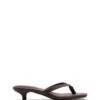 Heatwave Thong Heel Chocolate