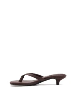 Heatwave Thong Heel Chocolate -StepAura Store HEATWAVE CHOCOLATE SIDE2