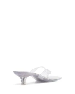 Jellyz Thong Heel Clear -StepAura Store JELLYZ CLEAR BACKANGLE