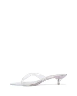 Jellyz Thong Heel Clear -StepAura Store JELLYZ CLEAR SIDE2 INTERIOR