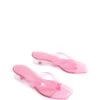 Jellyz Thong Heel Pink