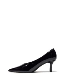 Jordyn Pump Black Patent 7 Jordyn Pump Black Patent -StepAura Store JORDYN BLACK PATENT SIDE2