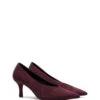 Jordyn Pump Bordeaux Suede