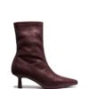 Keeley Ankle Boot Bordeaux