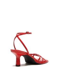 Kenzie Heel Red Patent -StepAura Store KENZIE RED PATENT PU BACK