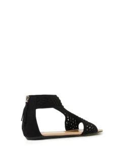 La Boca Sandal Black *FINAL SALE* -StepAura Store LABOCA BLACK BACKANGLE