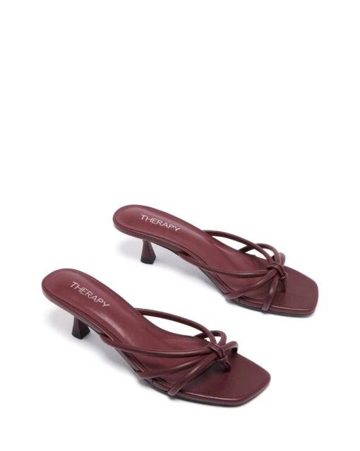Layney Heel Bordeaux