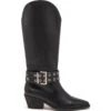 Maiden Cowboy Boot Black