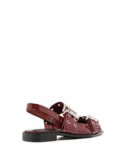 Matilda Cherry Patent *FINAL SALE* -StepAura Store MATILDA CHERRYPATENT BACK