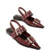 Matilda Cherry Patent *FINAL SALE*