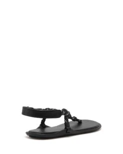 Mount Sandal Black Rope -StepAura Store MOUNT BLACK ROPE BACK