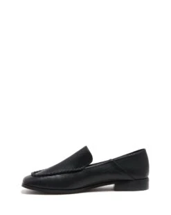 Nova Loafer Black Smooth -StepAura Store NOVA BLACKSMOOTHPU SIDE2 INTERIOR