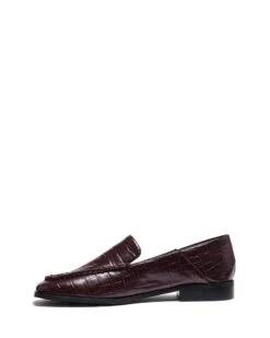 Nova Loafer Bordeaux Croc 9 Nova Loafer Bordeaux Croc -StepAura Store NOVA BORDEAUXCROCPU SIDE2 INTERIOR