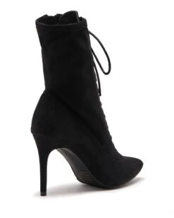 Pickens Black *FINAL SALE* -StepAura Store PICKENS BLACK FAUX SUEDE BACK