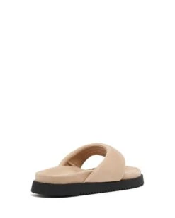 Radar Thong Sandal Cashew Suede -StepAura Store RADAR CASHEWMICROSUEDE BACKANGLE