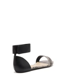 Rosebud Black/White Snake *FINAL SALE* 6 Rosebud Black/White Snake *FINAL SALE* -StepAura Store ROSEBUDBLACKWHITE BACKANGLE