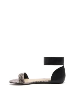 Rosebud Black/White Snake *FINAL SALE* 7 Rosebud Black/White Snake *FINAL SALE* -StepAura Store ROSEBUDBLACKWHITE SIDE2