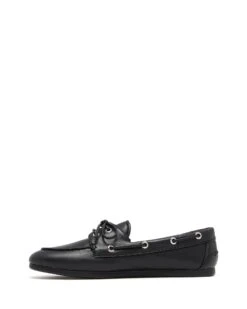 Sailor Boat Shoes Black 7 Sailor Boat Shoes Black -StepAura Store SAILOR BLACKPU SIDE2 INTERIOR 94306e07 e8d6 41f0 b7f7 54e9b252fb6a