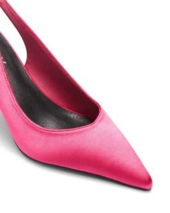 Satisfy Magenta *FINAL SALE* -StepAura Store SATISFY MAGENTA SATIN TOE ANGLE