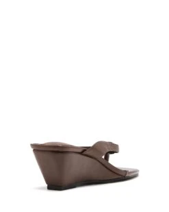 Slant Wedge Chocolate -StepAura Store SLANT CHOCOLATEPU BACKANGLE