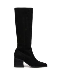 Quinn Tall Boot Black Suede -StepAura Store SOLE21281 BLACK MICROSUEDE SIDE 67d65e9a a230 49b3 b07e a5f74d94ebae