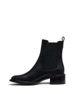Stable Ankle Boot Black -StepAura Store STABLE BLACKPU SIDE2 INTERIOR