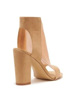 Valerie Camel *FINAL SALE* -StepAura Store VALERIE CAMEL FAUX SUEDE BACK