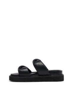 Valley Padded Slide Black 7 Valley Padded Slide Black -StepAura Store VALLEY BLACK SIDE2 INTERIOR