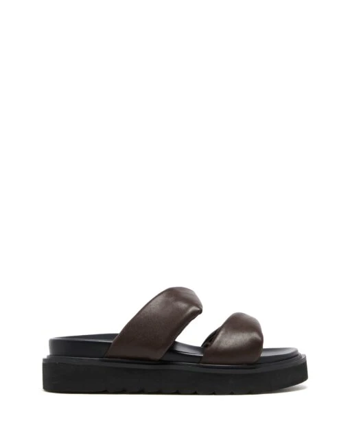 Valley Padded Slide Chocolate