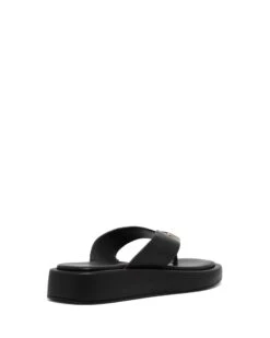 Val Thong Sandal Black -StepAura Store VAL BLACK BACKANGLE