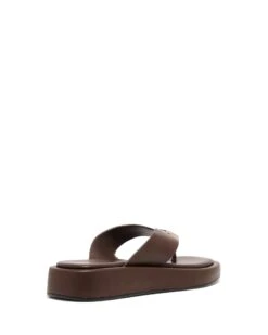 Val Thong Sandal Chocolate -StepAura Store VAL CHOCOLATE BACKANGLE