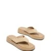Veda Thong Sandal Cashew Suede