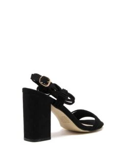 Venera Suede*FINAL SALE* -StepAura Store VENERABLACKSUEDE BACKANGLE