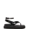 Visa Sandal Black Patent