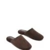 Weston Slide Mule Chocolate Suede